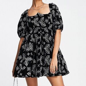 ASOS Design Floral Mini Dress